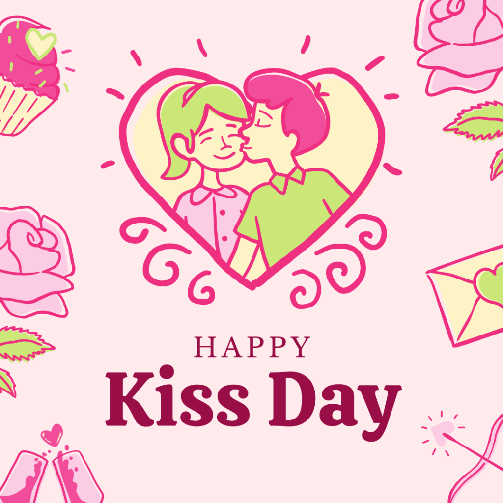 Kiss Day Wishes for Her